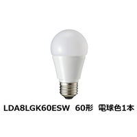 パナソニック　LED電球　60W形（電球色相当）　LDA8LGK60ESW