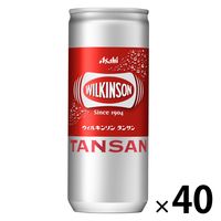 アサヒ飲料　ウィルキンソンタンサン　250ml　1セット（40缶）