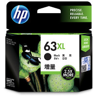 アスクル】HP（ヒューレット・パッカード） 純正インク HP63 黒（増量 
