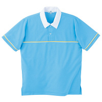 トンボ　キラク　ニットシャツ　ブルー　SS　CR093-76　1枚　　（取寄品）
