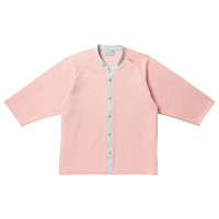 トンボ　キラク　ニットシャツ 　ピンク  　L　CR835-13　1枚　　（取寄品）