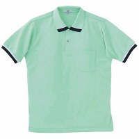 トンボ　キラク　ポロシャツ　　ミント　　S　CR072-40　1枚　　（取寄品）