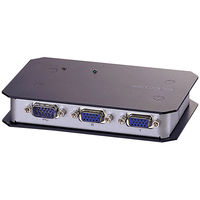 ディスプレイ分配器 D-Sub15ピン（VGA） 映像周波数帯域300Mhz対応 VSP-A エレコム
