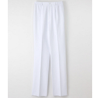 ナガイレーベン 女子パンツ ホワイト L HOS-4903（取寄品）