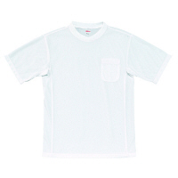 自重堂 半袖Tシャツ 男女兼用 ホワイト S 47684（取寄品）