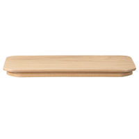 無印良品 木製ごみ箱用フタ オーク材突板・角型 02439705 良品計画