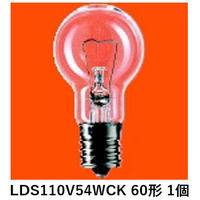 パナソニック　ミニクリプトン電球　60W形クリア　E17　LDS110V54WCK　（5個入り）（取寄品）