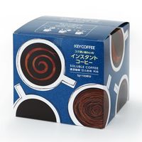 キーコーヒー コク深い味わいのインスタントコーヒーパウチタイプ 1箱（100袋入）　 オリジナル