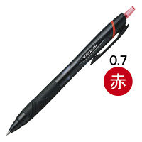 ジェットストリーム 油性ボールペン 0.7mm 赤インク 黒軸 SXN-150-07 三菱鉛筆uni