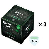 伊藤園 CafeCube インスタント緑茶 1セット（300本：100本入×3箱 オリジナル
