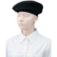 KAZEN（カゼン） ベレー帽 ブラック F APK483-C/5 1個 　（直送品）