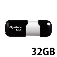 【アウトレット】USB2.0スライド式ＵＳＢメモリー ３２ＧＢ GJU232GSLJ 1個 Gigastone