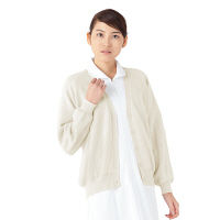 KAZEN カーディガン 女性用 長袖 オフホワイト 3L 189-90（直送品）