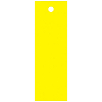 ササガワ タカ印 スーパー提札 黄 19-861 1箱（100枚入×5袋）（取寄品）