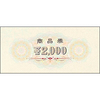 ササガワ タカ印 商品券 横書 ￥2000 裏無字 9-311 1箱（100枚入）（取寄品）