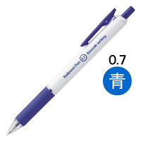 ぺんてる アスクルなめらかインクボールペン 0.7mm 青 オリジナル