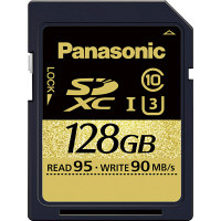 パナソニック　128GB　SDXC　UHS-I　メモリーカード　RP-SDUC128JK