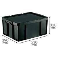 天馬 ロックス530L ブラック 1箱（4個入）
