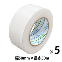 ダイヤテックス 養生テープ パイオランテープ Y-09-CL 塗装・建築養生用 クリア 50mm×50m 1セット（5巻入）