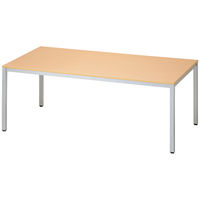 アール・エフ・ヤマカワ　ミーティングテーブル　ナチュラル　幅1800×奥行900×高さ700mm　1台