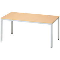アール・エフ・ヤマカワ　ミーティングテーブル　ナチュラル　幅1500×奥行750×高さ700mm　1台