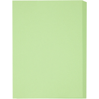 アスクル　カラーペーパー　厚口　グリーン　A4　1冊（500枚入） オリジナル