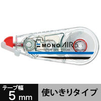 トンボ鉛筆【MONO】修正テープ モノエアー 5mm 使いきりタイプ CT-CA5 5個