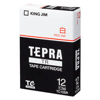 アスクル】テプラ TEPRA TRテープ カートリッジ 幅9mm 白ラベル(黒文字 