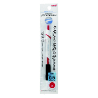 三菱鉛筆 ボールペン 油性 JETSTREAM（ジェットストリーム） 0.5mm 白軸 赤インク SXN-150-05 1セット（7本入り）（直送品）