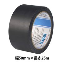 【養生テープ】 フィットライトテープ No.738 黒 幅50mm×25m 積水化学工業 1巻