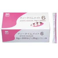 三井製糖　ティータイムメイト6g　1箱（200本入）