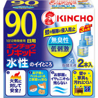 水性キンチョウリキッド 取替液90日用 1箱（2本入）大日本除虫菊