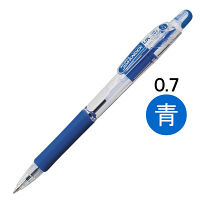 油性ボールペン ジムノックUK 0.7mm 青 BN10-BL 50本 ゼブラ