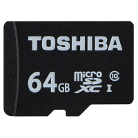 東芝　microSDXCメモリカード　MSDAR40N64G