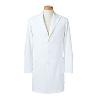 ヤギコーポレーション リゼルヴァ 医療白衣 長袖ドクタージャケット メンズ R2491 ホワイト S 1枚（取寄品）