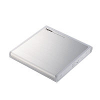 DVDドライブ DVD CD M-DISC 対応 USB2.0 書き込みソフト付 ホワイト LDR-PMJ8U2LWH ロジテック 1台