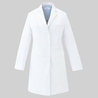 ミズノ ユナイト ドクターコート〔女〕 MZ0138 ホワイト LL 医療白衣 1枚（取寄品）