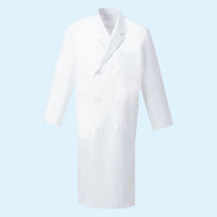 ナガイレーベン 男子ダブル診察衣 （ドクターコート） 医療白衣 長袖 ホワイト LL KEX-5100