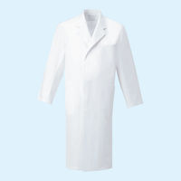 ナガイレーベン 男子シングル診察衣 （ドクターコート） 医療白衣 長袖 ホワイト S KEX-5110