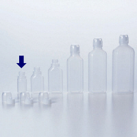 ケーエム化学 F型投薬瓶 ネジ式ノズル コップ付 （滅菌済） 30cc 6401 1箱（500本入）（取寄品）