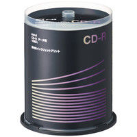 アスクルオリジナル データ用CD-R 非対応印刷 100枚 スピンドル CDR.100SP.AS オリジナル