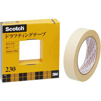 スコッチ ドラフティングテープ 製図用 マスキング 幅24mm×30m 5巻 スリーエム 230-3-24