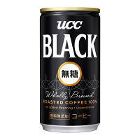 【缶コーヒー】UCC BLACK（ブラック）無糖 185g 1箱（30缶入）