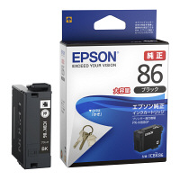 エプソン（EPSON） 純正インク ICBK86 ブラック 大容量 IC85/IC86シリーズ 1個