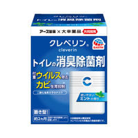 Cleverin（クレベリン） トイレの消臭除菌剤 ミントの香り 本体 100g 1個 アース製薬 トイレ用消臭芳香剤