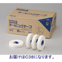 ニチバン バトルウィンテーピングテープ(非伸縮タイプ) 38mm×12m C38 1箱（12巻入） （取寄品）