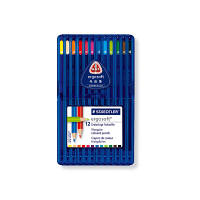 ステッドラー　エルゴソフト色鉛筆　12色セット　157 SB12　1セット（12色セット×10セット）　（取寄品）