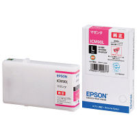 アスクル】 エプソン（EPSON） 純正インク ICM90L マゼンタ（大容量