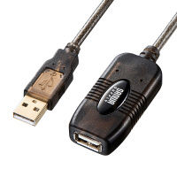 サンワサプライ　USB延長ケーブル　USB(A)[オス] - USB(A)[メス]