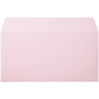 ムトウユニパック ナチュラルカラー封筒 長3横型 ピンク 1000枚（100枚×10パック）